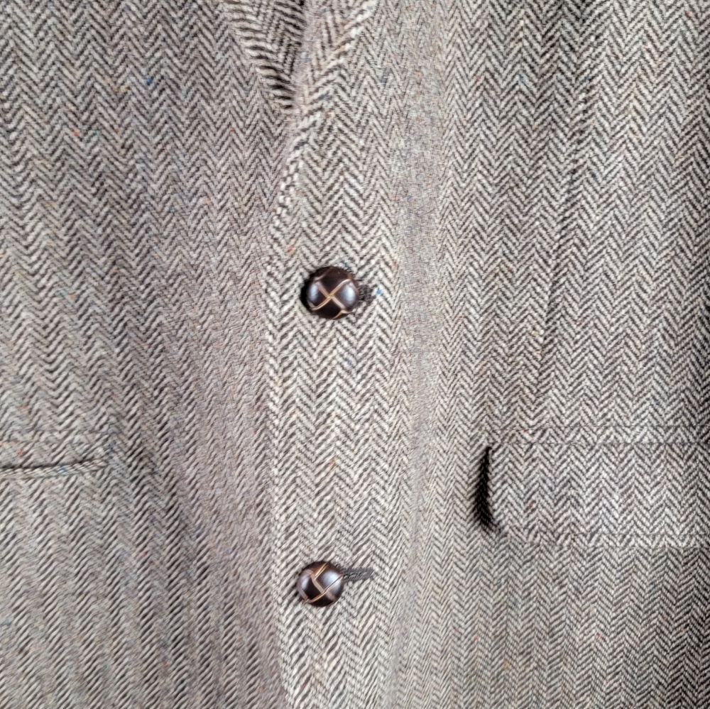 Jos. A. Bank Brown Sport Coat Timeless Tweed Blazer - Picture 3 of 16